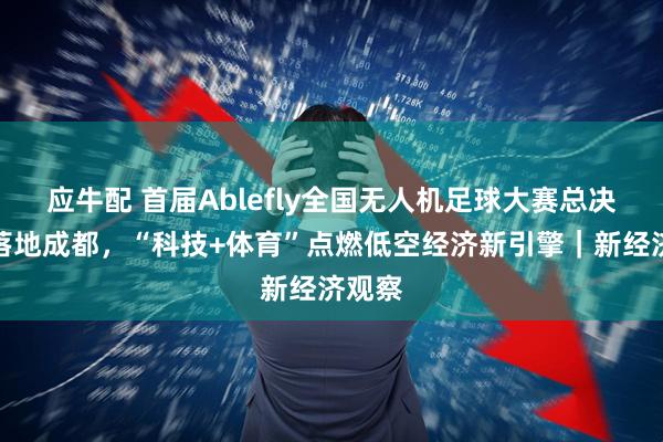 应牛配 首届Ablefly全国无人机足球大赛总决赛将落地成都，“科技+体育”点燃低空经济新引擎｜新经济观察