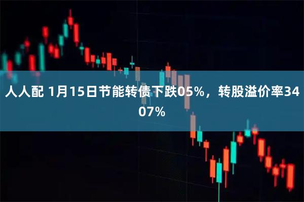 人人配 1月15日节能转债下跌05%，转股溢价率3407%