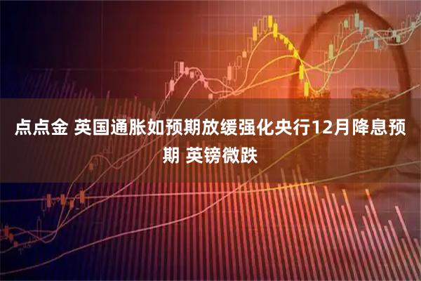 点点金 英国通胀如预期放缓强化央行12月降息预期 英镑微跌